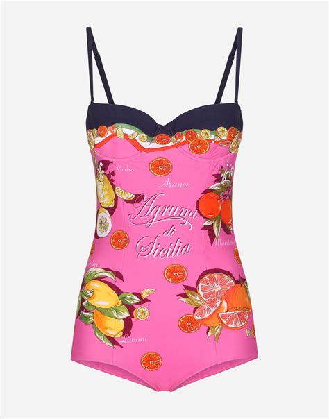 dolce gabbana купальник|farfetch Dolce & Gabbana swimsuit.